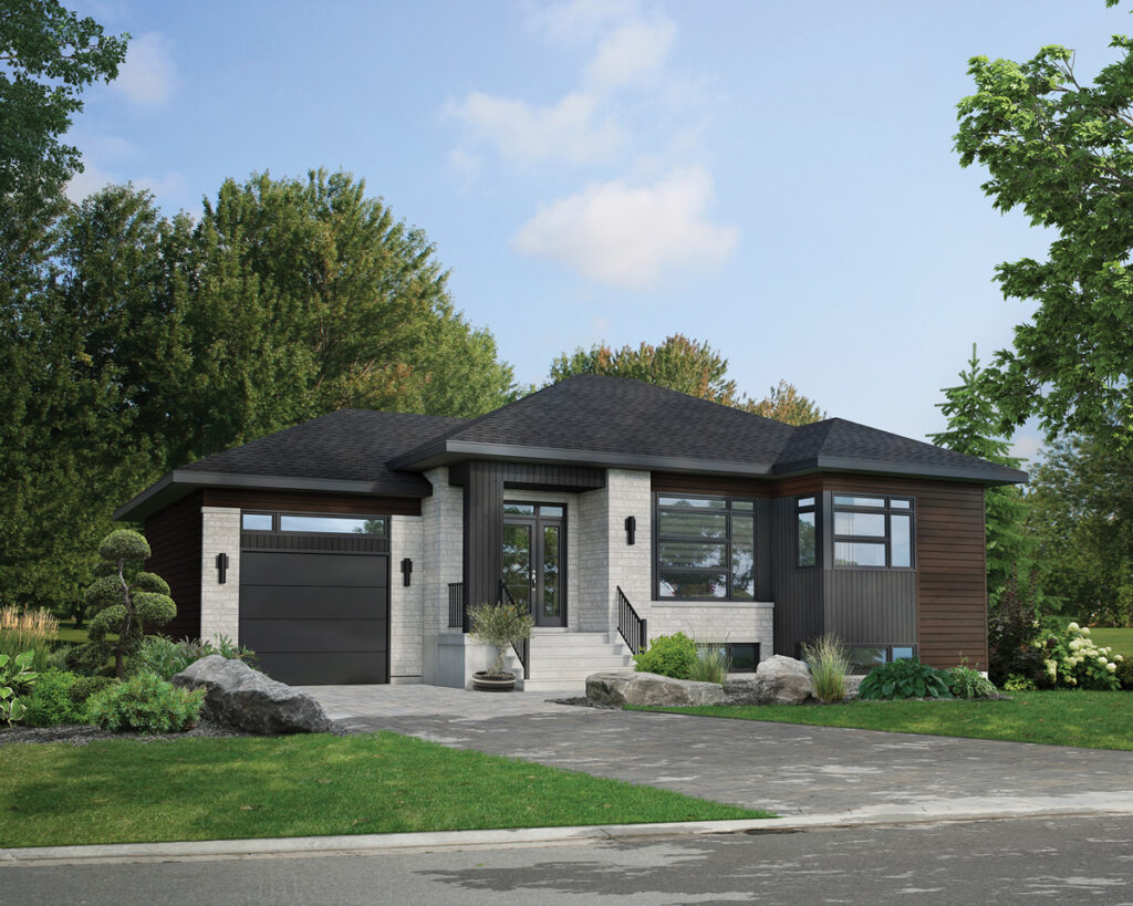 Photo maison construction neuve