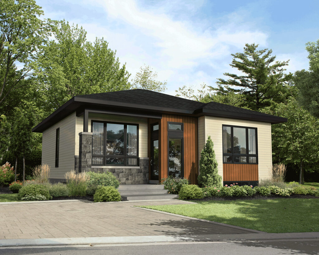Photo maison construction neuve