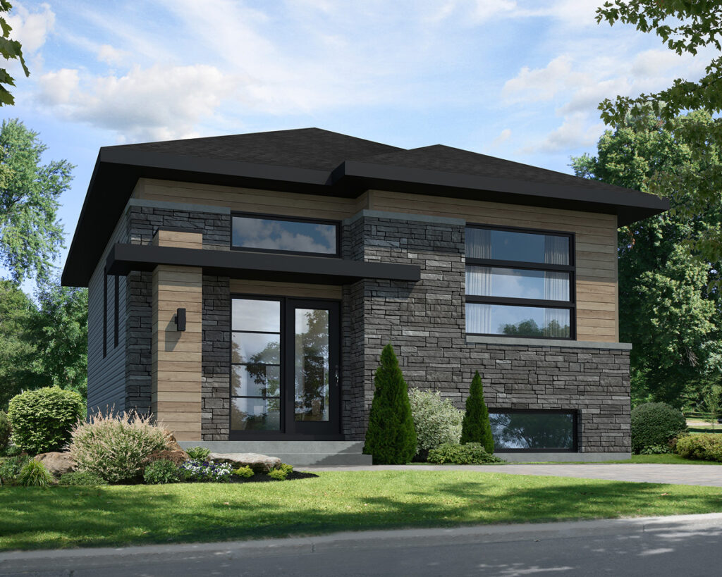 Photo maison construction neuve