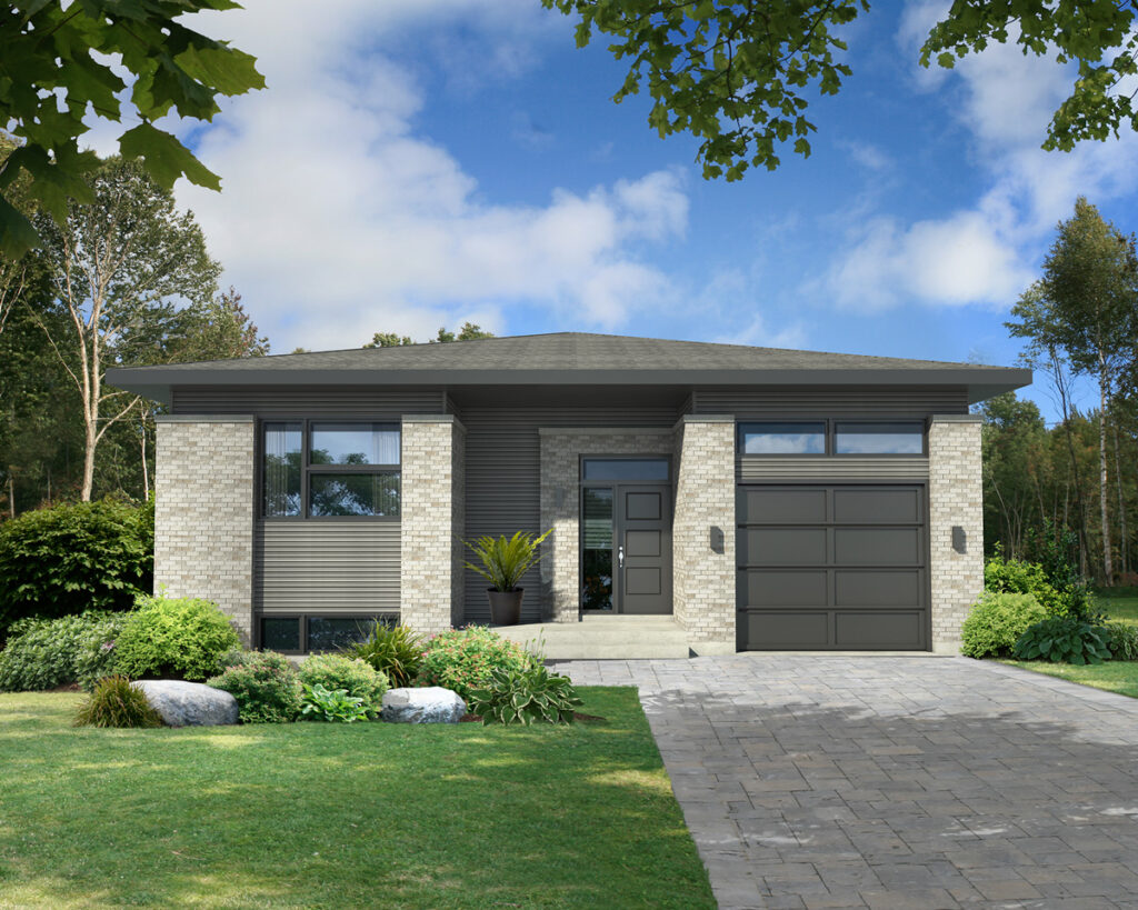Photo maison construction neuve