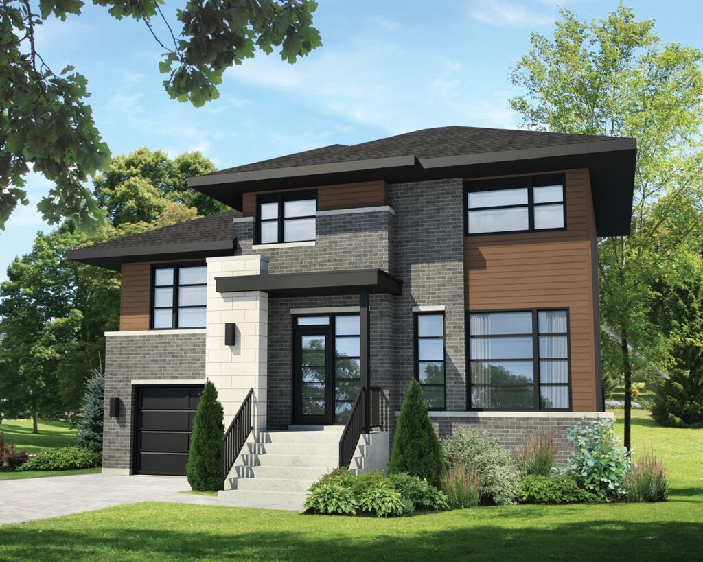 Photo maison construction neuve
